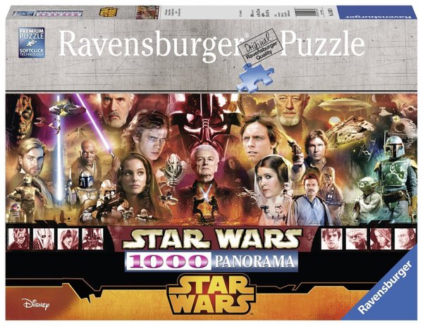 Ravensburger Puzzle 15067 - Star Wars Legenden, 1000-Teilig Panorama