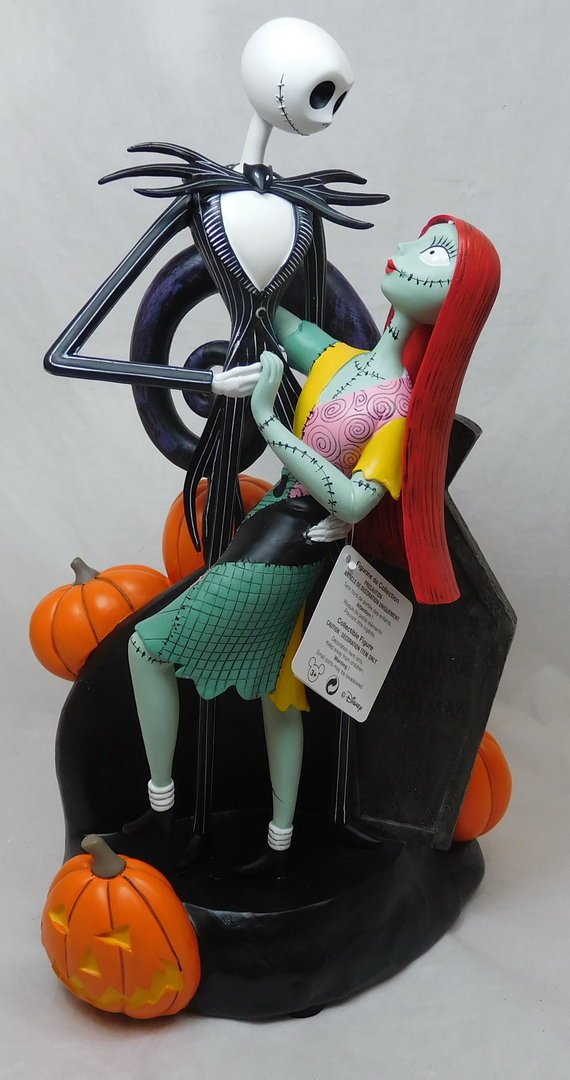 Figur Nightmare Before Christmas Jack Skellington & Sally 30cm
