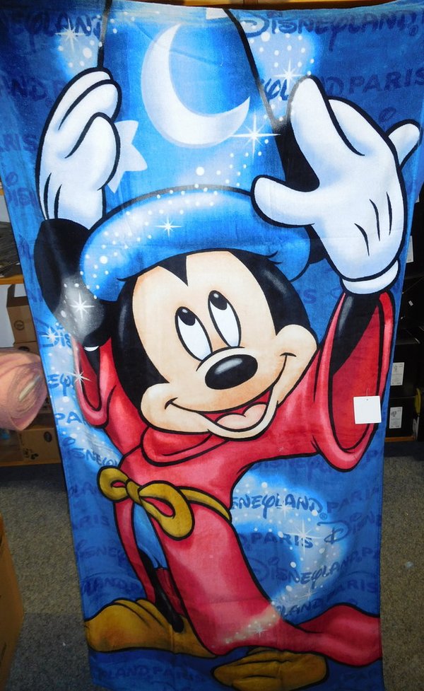 Handtuch Disneyland Paris Mickey Zauberer