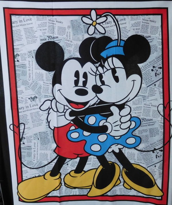 Panel Mickey & Minnie Maus