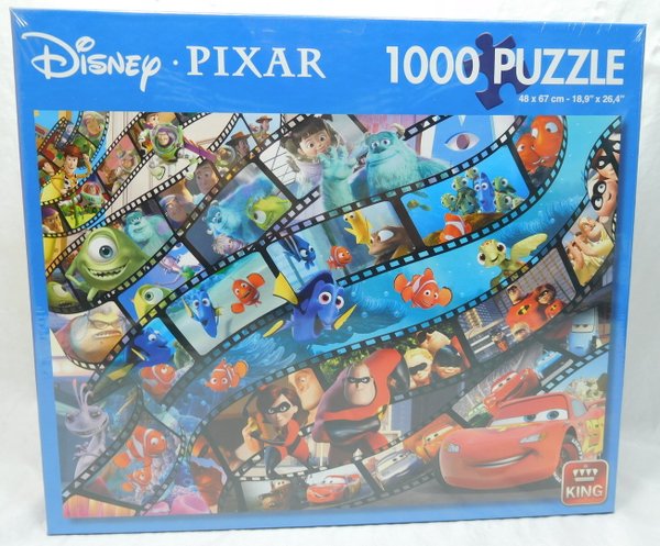 King Puzzle 1000 Teile Disney Pixar 5265