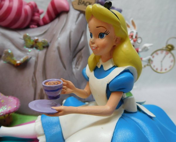 Disney Disneyland Paris Figur Set Alice Teetime Alice im Wunderland