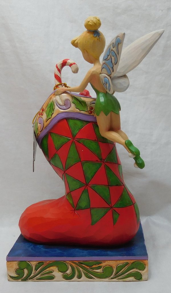 Disney Enesco Traditions Jim SHore Tinkerbell Weihnachten 4057941 Stocking Stuffer