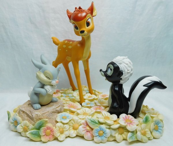 Pretty Flower (Bambi, Thumper & Flower Figurine)