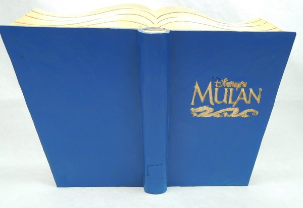 Disney Traditions Jim Shore Enesco Mulan Livre d'histoires du 20e anniversaire