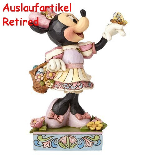 Disney Enesco Traditions Jim Shore 4059743 Easter Minnie Mouse Spring Surprise Ostern