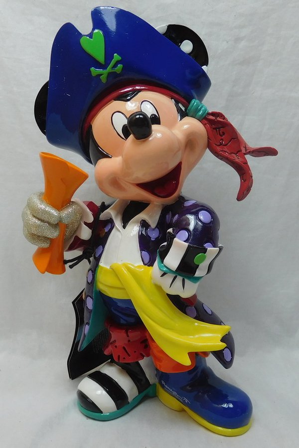 Enesco Romero Britto 4057042 Mickey Mouse Pirate