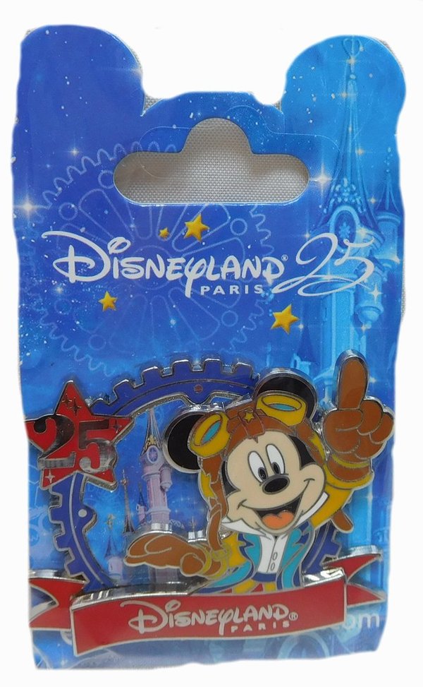 Pin Trade 2017 25 Jahre Disneyland Paris : Mickey Mouse
