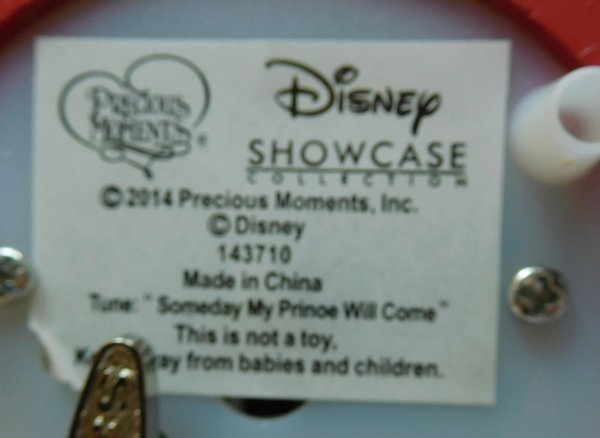 Precious Moments, Disney Showcase Musikspieluhr Schneewittchen und Prinz Charming