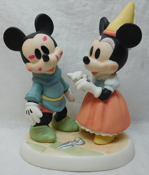Precious Moments, Disney Showcase Mickey Mouse Figur Minnie Mittelalter 171702