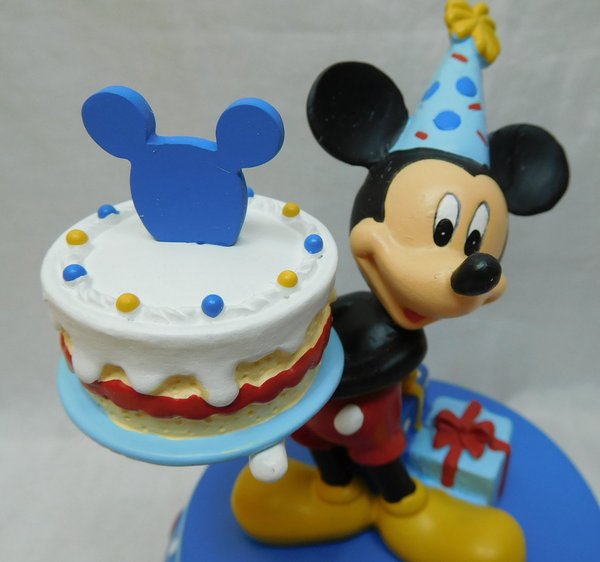 Precious Moments, Disney Showcase Mickey Mouse Figur Spieluhr 142706