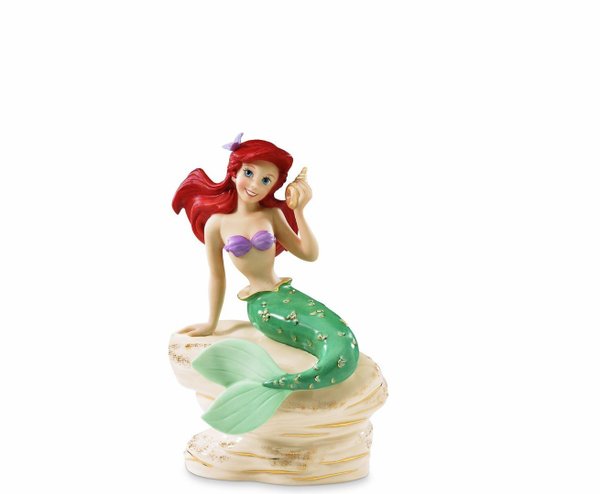Disney Figur Lenox 6334254 Ariel auf dem Felsen