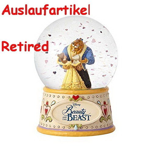 Enesco Disney Traditions Beauty and the Beast Snow Globe Beauty and the Beast