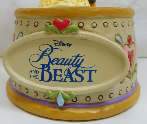 Enesco Disney Traditions Beauty and the Beast Snow Globe Beauty and the Beast