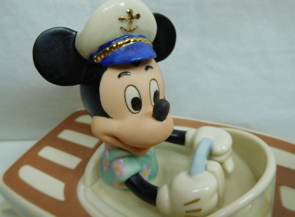 Disney Figur Lenox 837884 Mickey und Minnie mouse im Boot