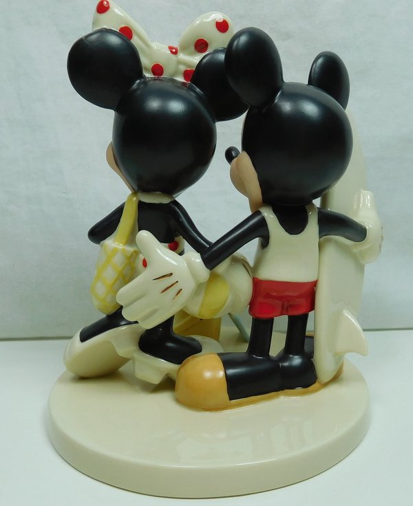 Disney Figur Lenox 830094 Mickey & Minnoe Mouse surfer