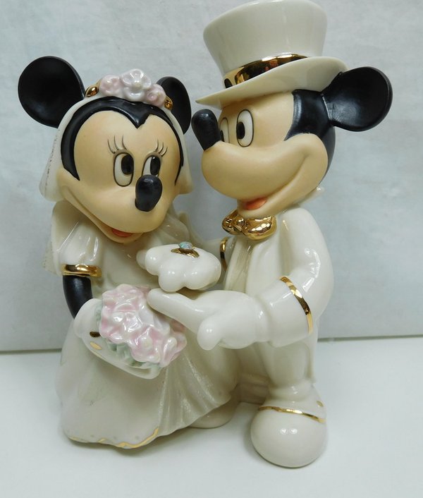 Disney Figur Lenox 6130785 Mickey & Minnie Hochzeit Wedding Dream