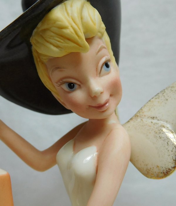 Disney Figur Lenox 840530 Tinker Bell Halloween auf Kürbis