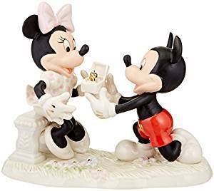 Disney Figur Lenox 809971 Mickey macht Minnie einen Heiratsantrag