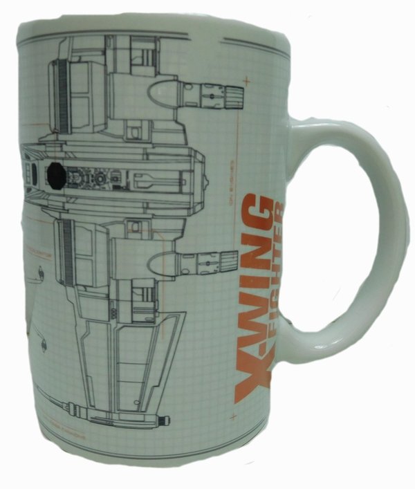 Disney Tasse kaffeetasse MUG Star Wars X-wing fighter