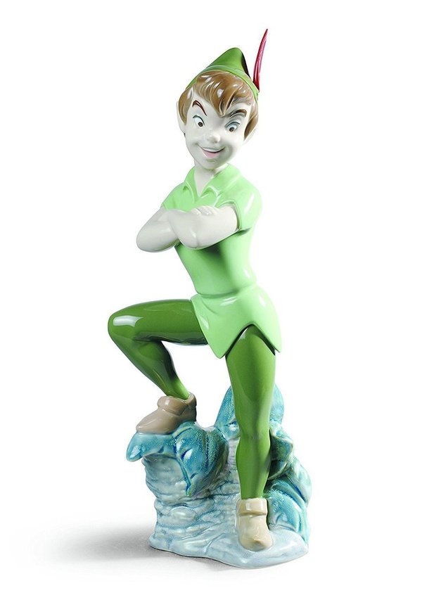 NAO Lladro  Disney Porzellan Figur 2001835 Peter Pan