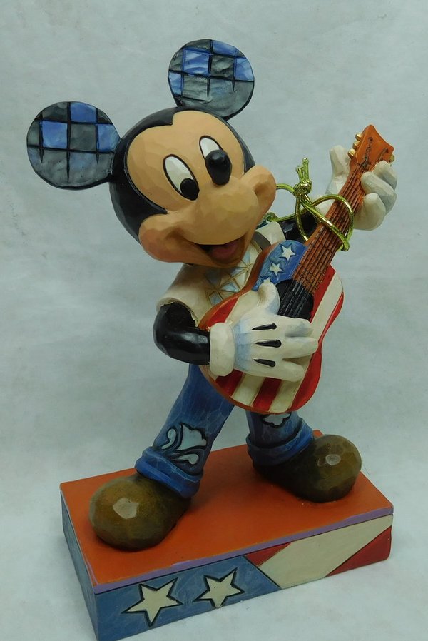 disney Enesco Traditions Jim Shore Mickey mouse Rock and Roll