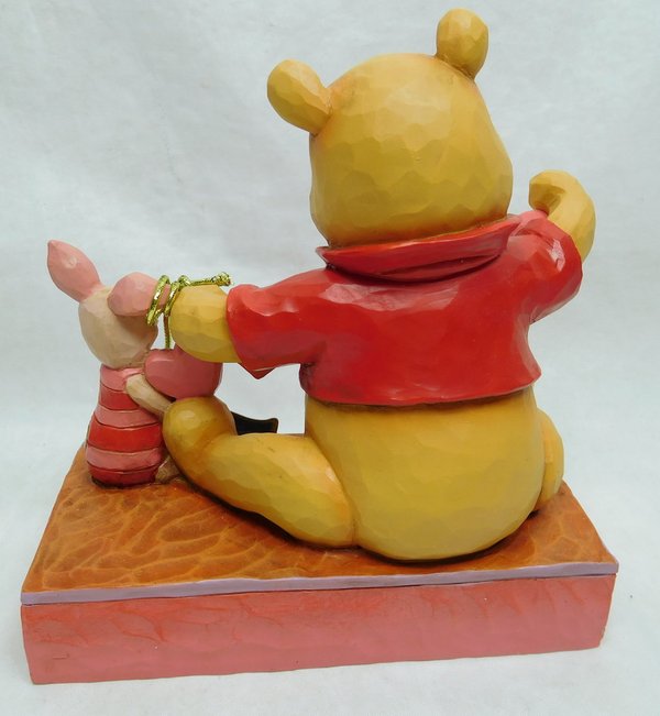 disney Enesco Traditions Jim Shore Winnie Pooh und Piglet Handgemachtes für Valentine