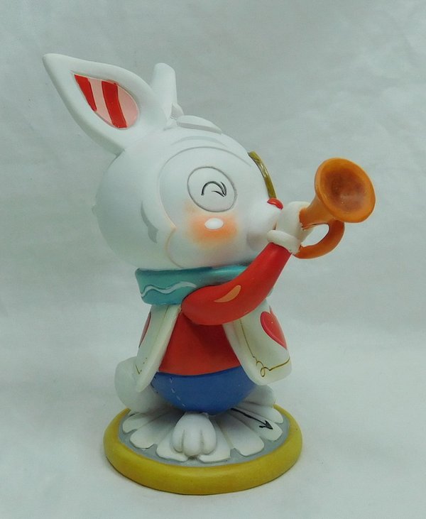 Disney Enesco Miss Mindy Alice in Wonderland White Rabbit