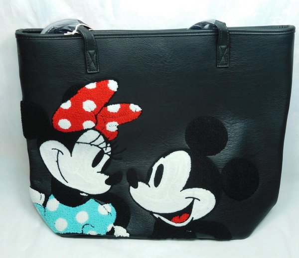 Loungefly Disney Schultertasche Mickey und Minnie Mouse