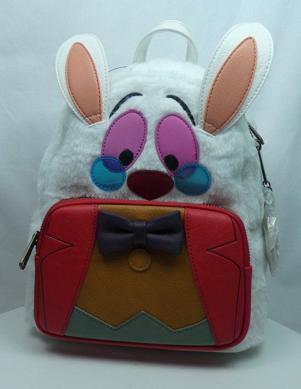 Loungefly Disney Rucksack Backpack Der weiße Hase aus Alice im wunderland