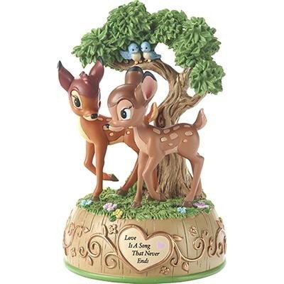 Precious Moments, Disney Showcase Bambi & Faline Spieluhr