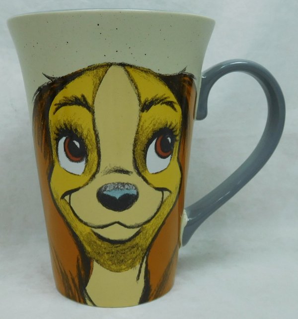 Disney Kaffeetasse Tasse Mug Pott Kaffee Becher Susi & Strolch 222