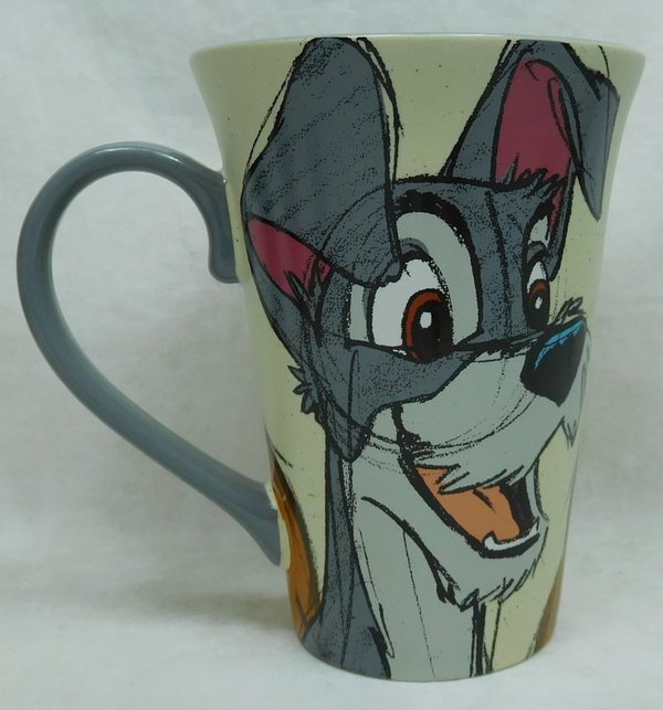 Disney Kaffeetasse Tasse Mug Pott Kaffee Becher Susi & Strolch 222
