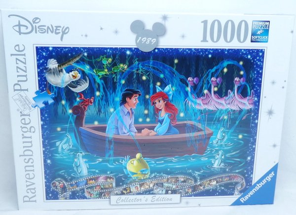 Ravensburger 19745 Puzzle, 1000 Teile, Disney Ariel die Meerjungfrau