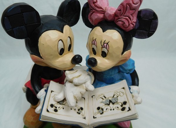 Disney Enesco Traditions Jim Shore 4037500 Mickey et Minnie édition 85 ans