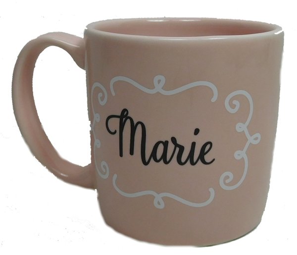 Disney Kaffeetasse Tasse Mug Pott Kaffee Becher mit erhabenem Aufsatz Marie aus Aristocats
