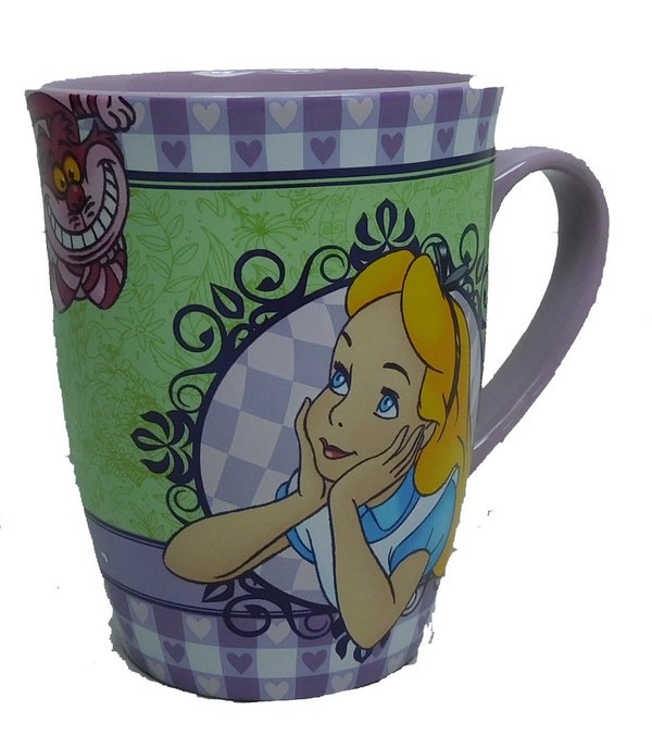 Disney Kaffeetasse Tasse Mug Pott Kaffee Becher Disneyland Paris Alice im Wunderland Classic