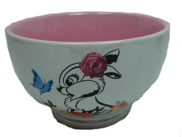 Disney Frühstück Tasse Mug Pott Müslischale Müslischüssel Schale Frühling Blumen Thumber Klopfer Bam