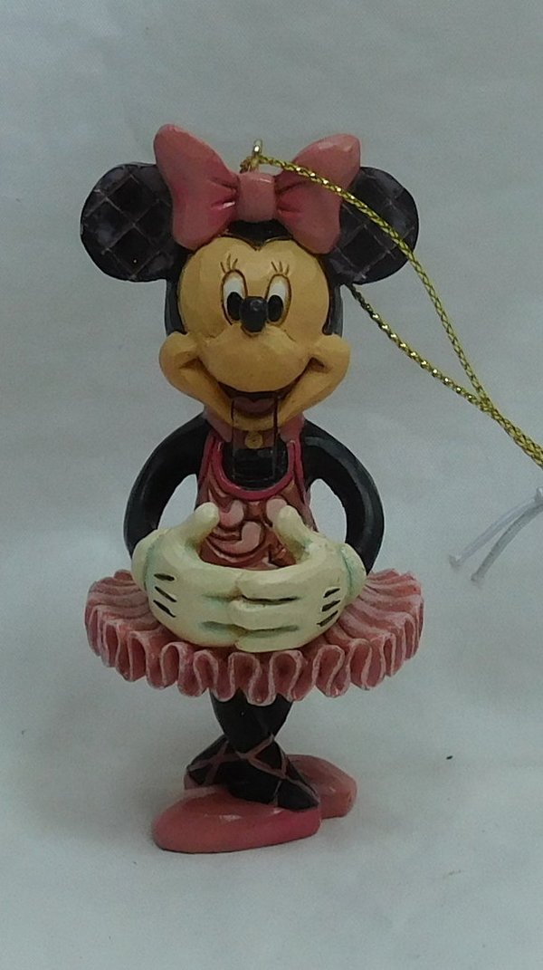 Disney Enesco Figur Nussknacker a29382 Minnie Mouse Hanging Ornament Weihnachtsbaumschmuck