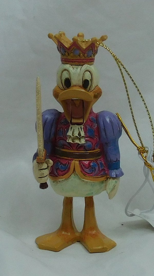 Disney Enesco Figur Nussknacker a29383 Donald Duck Hanging Ornament Weihnachtsbaumschmuck