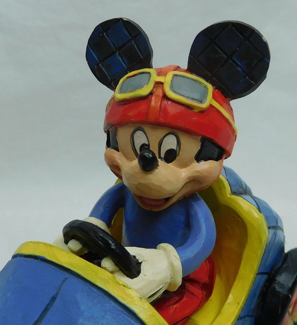 Disney Enesco Figur Jim Shore Traditions Rennfahrer 6000974 Mickey Mouse