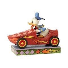 Disney Enesco Figur Jim Shore Traditions Rennfahrer 6000975 Donald Duck