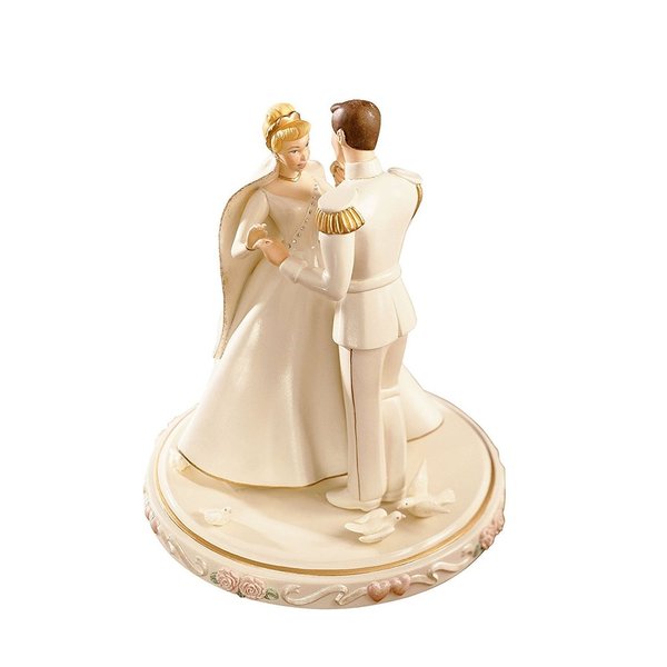 Disney Figur Lenox 6148324 Cinderellas Hochzeitstag Kuchendeko