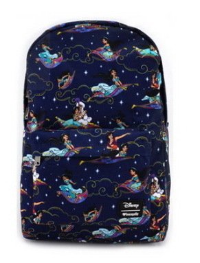 Loungefly Disney Rucksack Backpack Jasmin & Aladdin auf dem Teppich