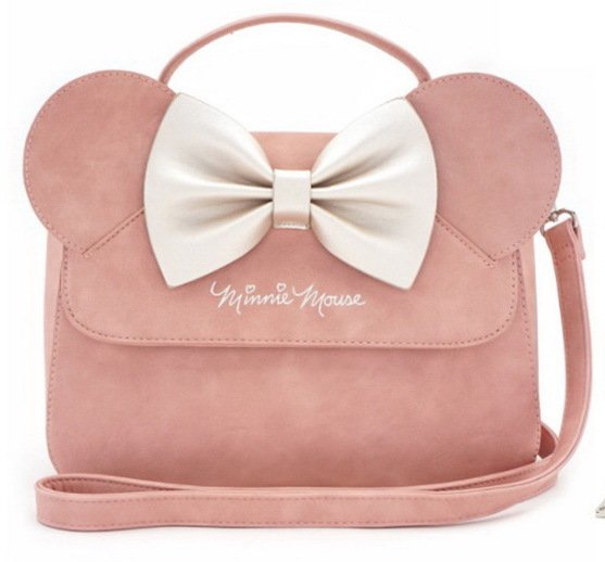 Loungefly Disney Handtasche Minnie Mouse Schleife rosa