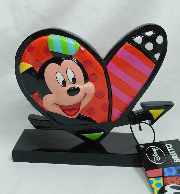 Enesco Disney Figur Britto : Herz Icon Mickey und Minnie