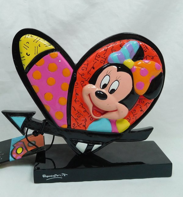Enesco Disney Figur Britto : Herz Icon Mickey und Minnie