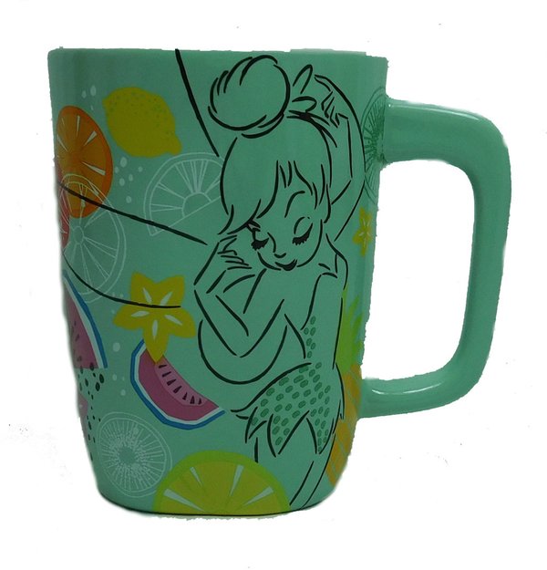 Disney Kaffeetasse Tasse Mug Pott Kaffee Becher Disneyland Paris : Tinker Bell fresh