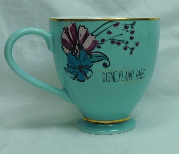 Minnie Parisienne Porzellan Disney Kaffeetasse  mintgrün