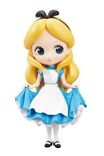 Disney Q Posket Minifigur Alice A Normal Color Version 14 cm Minifiguren Disney